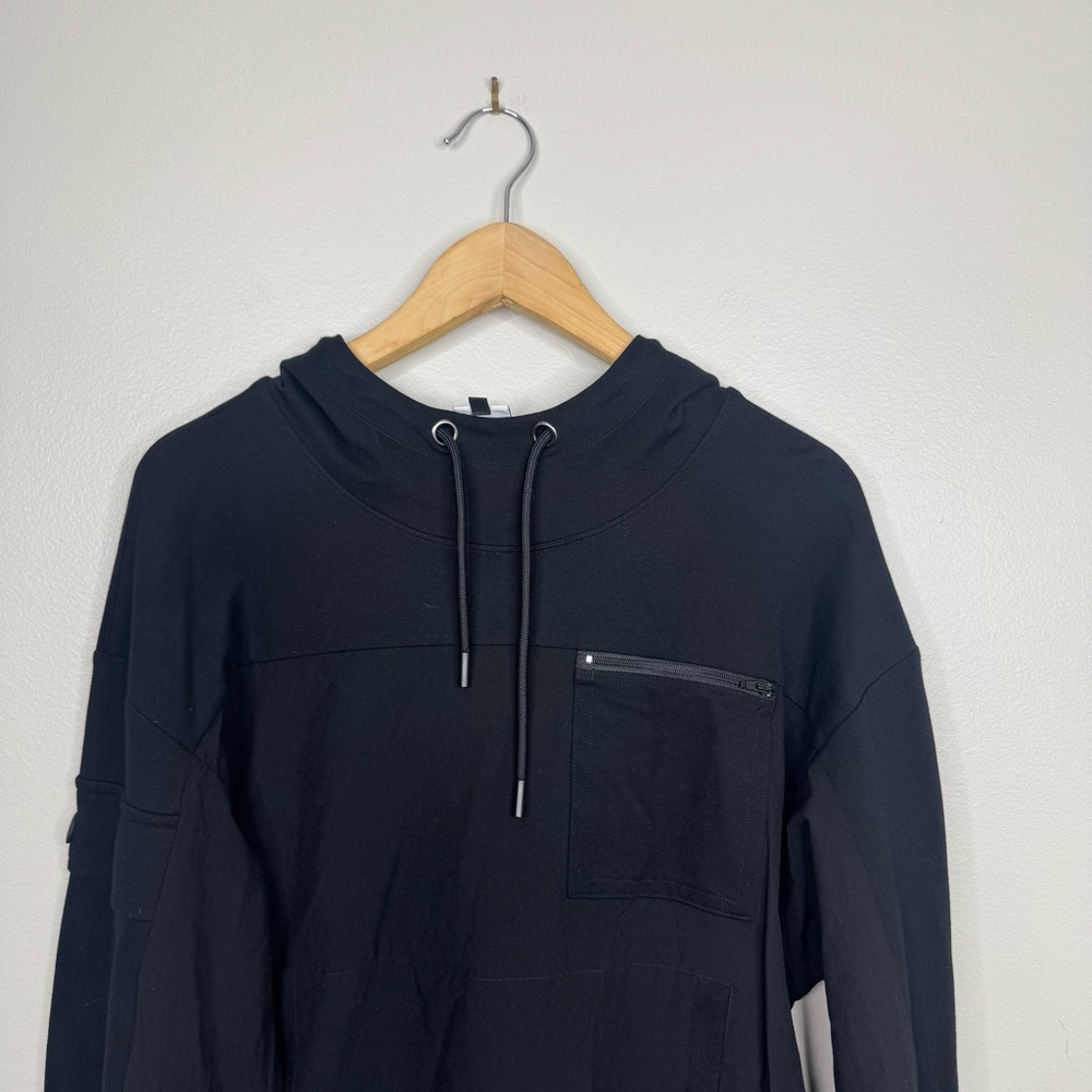 Cabi Quantum Black Hoodie Ponte Scuba Medium